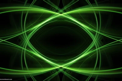 Black Abstract Wallpapers With Green Lines