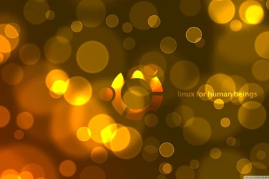 Ubuntu Bokeh HD Desktop Wallpapers : Widescreen : High Definition ...