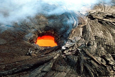 Kilauea Volcano   Wallpaper.