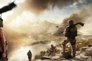 Military, Background, War, River (