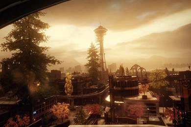 InFAMOUS SECOND SON Sci fi Action Adventure City Seattle Wallpapers ...