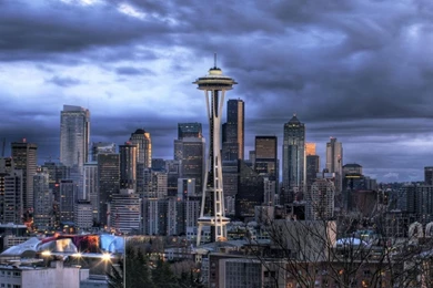 Seattle Buildings / HD iPad Wallpapers