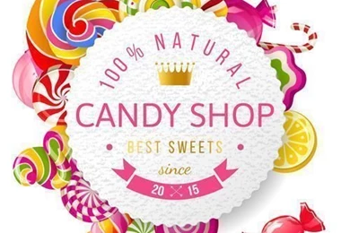 Candy With Sweets Vector Backgrounds Art   Vector Backgrounds ...