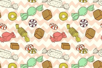 Candy Lollipops Seamless Pattern Background, Vector Illustration ...