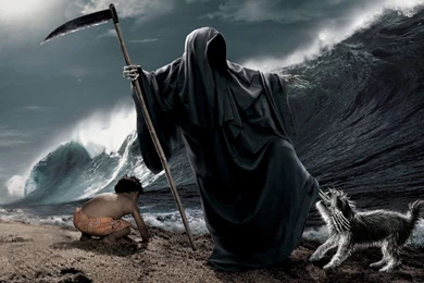 Child, Skeleton, Wave, Death Wallpapers And Images   Wallpapers ...