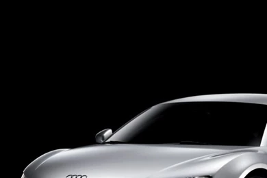 Silver Audi R8 iPhone 5 Wallpapers