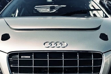 640x960 Sliver Audi R8 GTR V10 Front Iphone 4 Wallpapers