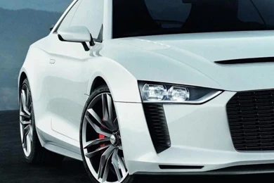 Audi R8 In Snow iPhone 4s Wallpapers Download