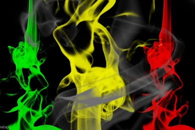 Marijuana Coloured Smoke Wallpapers