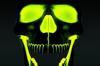 Green Skull HD iPhone 5 Wallpapers (640x1136)