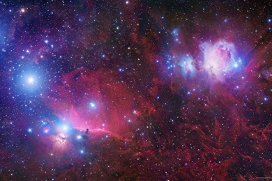 Download 1920x1080 Red Space Wallpapers