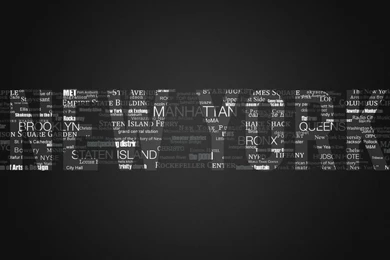 iMac 27'' Wallpapers Typo Artwork: My Individual New York In HD ...