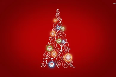 Stylized Christmas Tree Wallpapers   Holiday Wallpapers