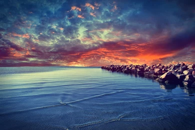 Calm Ocean Water Wallpapers