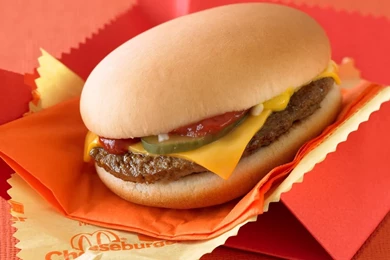 Mcdonalds Cheeseburger Sandwich Wallpapers Download