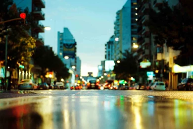 City Lights Backgrounds