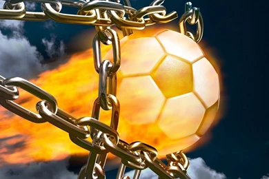 Cool Soccer Balls On Fire