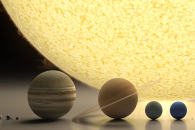 Solar System 3d Comparison Wallpapers