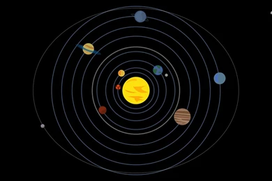 Solar System Wallpapers   Vector Wallpapers