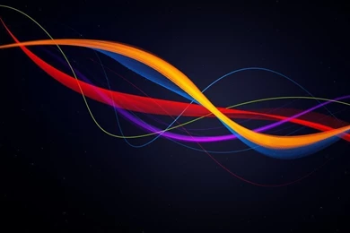 Colorful Waves HD Desktop Wallpapers : High Definition : Fullscreen ...