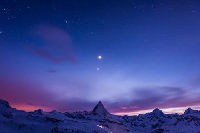 Moon And Stars Night Wallpapers HD Download For Desktop