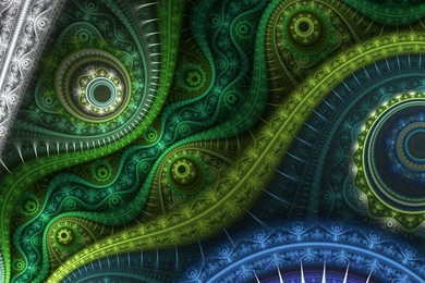 Green Fractal Wallpapers