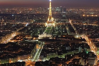 640x960 Paris Night Lights Iphone 4 Wallpapers