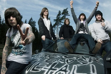 Download Wallpapers 1920x1080 Bring Me The Horizon, Tattoo, Forest ...