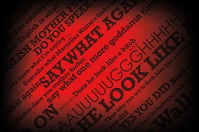 Download Dirty Words With Black Red Backgrounds Gaming Wallpapers ...