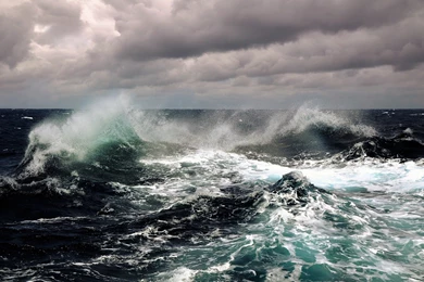 Waves Storm Seascapes Wallpapers