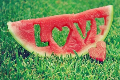 Love Watermelon HD Desktop Wallpapers : Widescreen : High ...