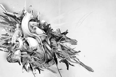 3D Abstract White (id: 107835) – BUZZERG