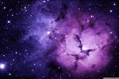 Purple Nebula HD Desktop Wallpapers : High Definition : Fullscreen ...