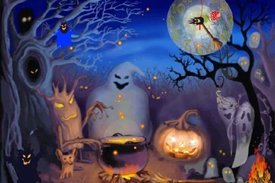 Halloween Desktop Wallpaper_hd Wallpaper_download Free Wallpapers