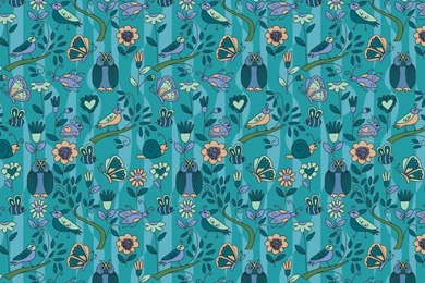 Download Wallpapers 1920x1080 Pattern, Background, Surface, Owls ...
