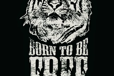 Born To Be Free Tiger Illustration iPhone 6 Wallpapers Download ...