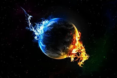 Water Fire Elements HD Desktop Wallpapers : High Definition ...