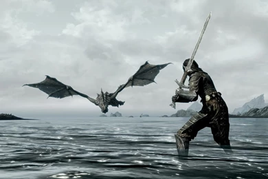 Skyrim Dragon HD Wallpapers