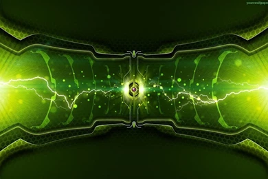 Green Neon Lightning Desktop Wallpapers Hdwallpapers And Widescreen ...