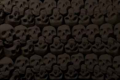 Wall Of Skulls Backgrounds By Egeres On DeviantArt