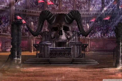 Mortal Kombat 9 Kahn's Coliseum HD Desktop Wallpapers : Widescreen ...