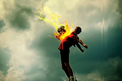 Download Wallpapers 1920x1080 Football, Ball, Boy, Pass Full HD ...