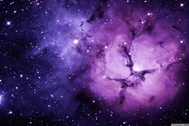 Purple Nebula HD Desktop Wallpapers : High Definition : Fullscreen ...