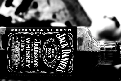 Jack Daniel's Bottle Outline   Wallpaper.