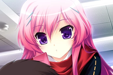 Download Wallpapers 2560x1440 Anime, Girl, Eyes, Large, Room Mac ...