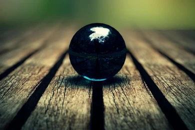 Blue Nature Wood Balls Focus Globes Deck Marble Globe Wallpapers ...