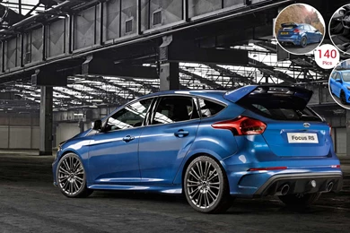 2016 Ford Focus RS   Rear