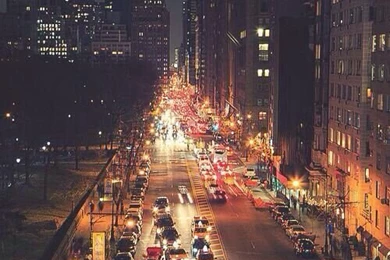 iPhone 5 Wallpapers   City Night Lights