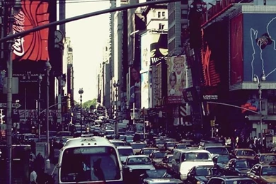 New York Streets iPhone 5s Wallpapers Download