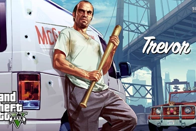 Trevor Grand Theft Auto V Wallpapers Game Wallpapers